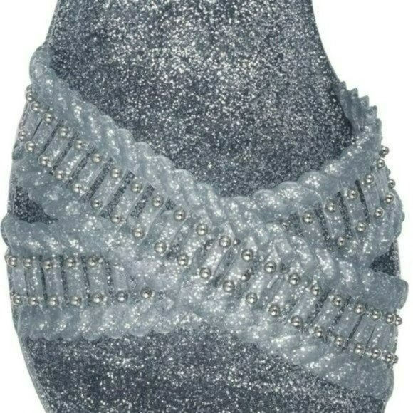 Vince Camuto Erindra Embellished Jelly Slide Sandals -8 - Picture 2 of 10